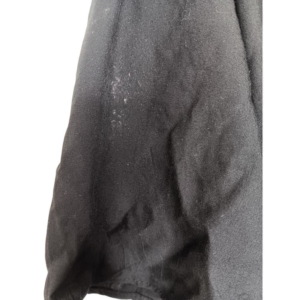Old Navy Black Tiered V-Neck Dress 4X Plus Size NWT Lightweight Flowy - Picture 7 of 11